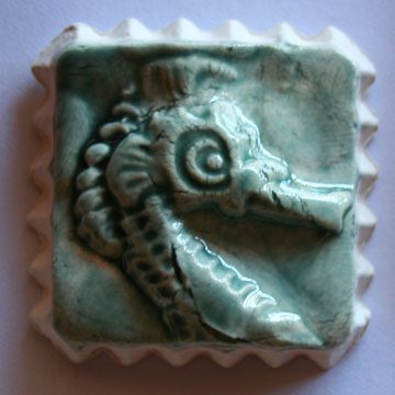 Seahorse tile