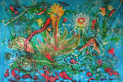 Batik new available desert snakes and scorpions