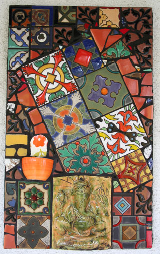 ganeshmo my Ganesh incense alter