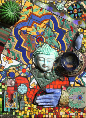 Buddha Alter Mosaic